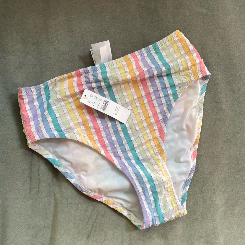 J.Crew high waisted swim
